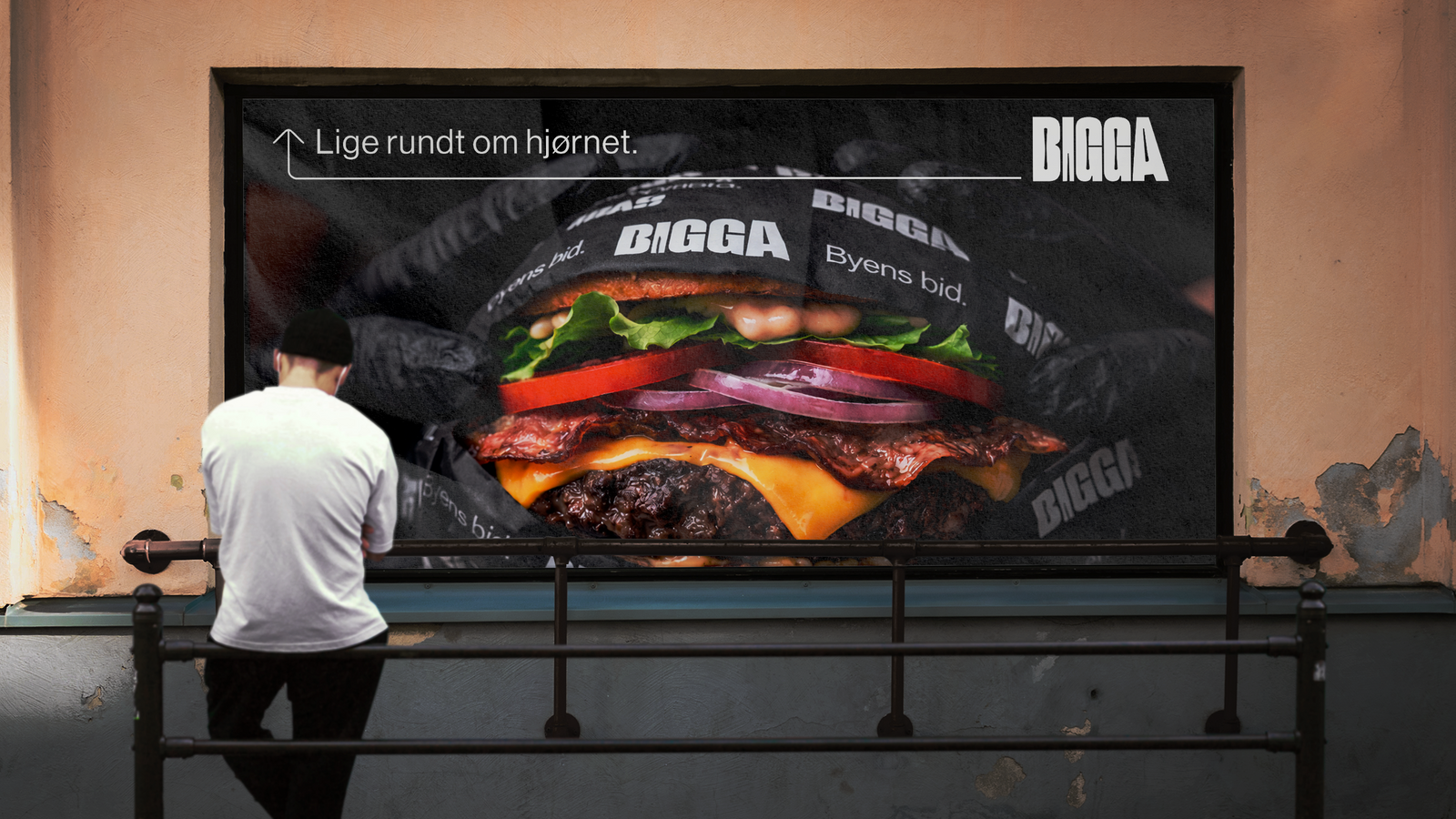 BIGGA Burgers brand identity